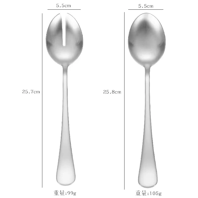 Stainless Steel 430 Salad Fork Spoon